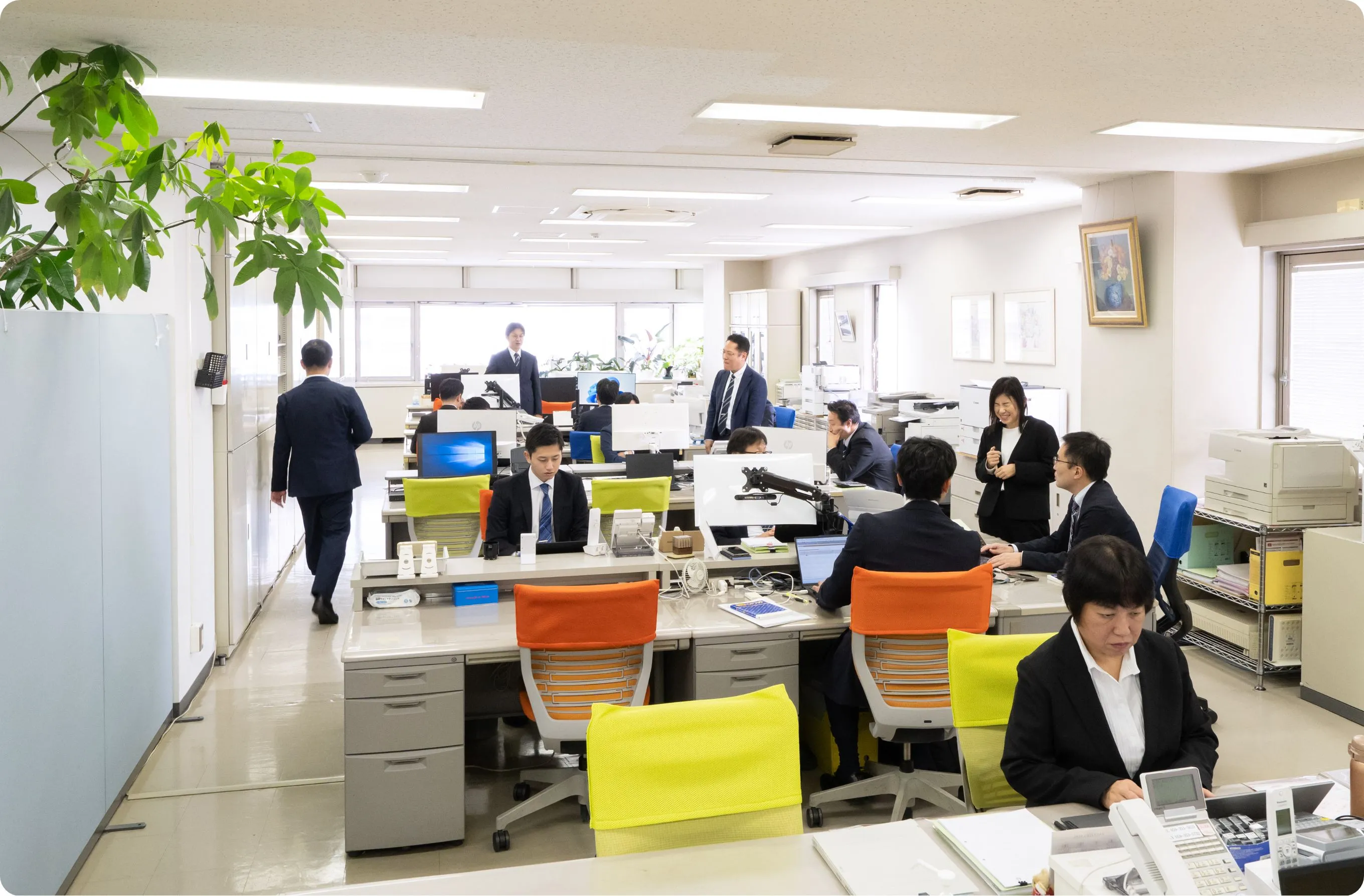 事務所内の風景