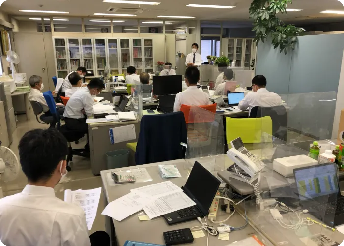 事務所の風景
